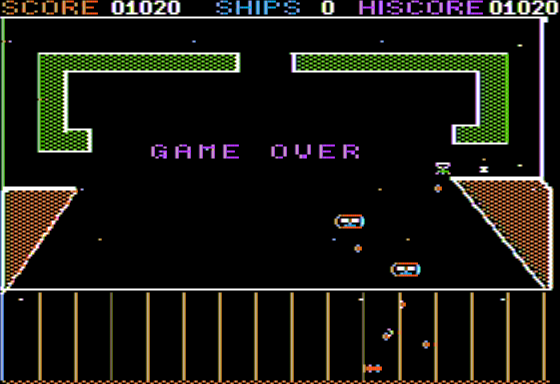 Screenshot of Space Castle (Apple II, 1983) - MobyGames