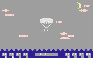 Sandcastles and Paramaths (Commodore 16, Plus/4) screenshot: Paramaths: The answer?