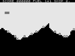 Counter Attack (ZX81) screenshot: Killed.