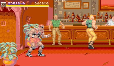 Violent Storm (Arcade) screenshot: In bar