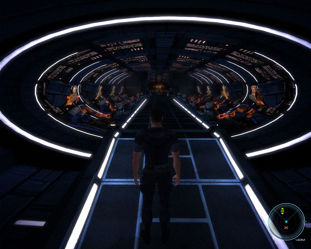 Mass Effect (Windows) screenshot: The Bridge
