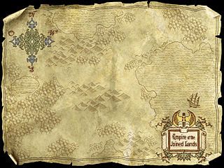 Golden Axe: Myth (Windows) screenshot: World map