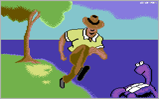 Purple Turtles (Commodore 64) screenshot: Loading Screen