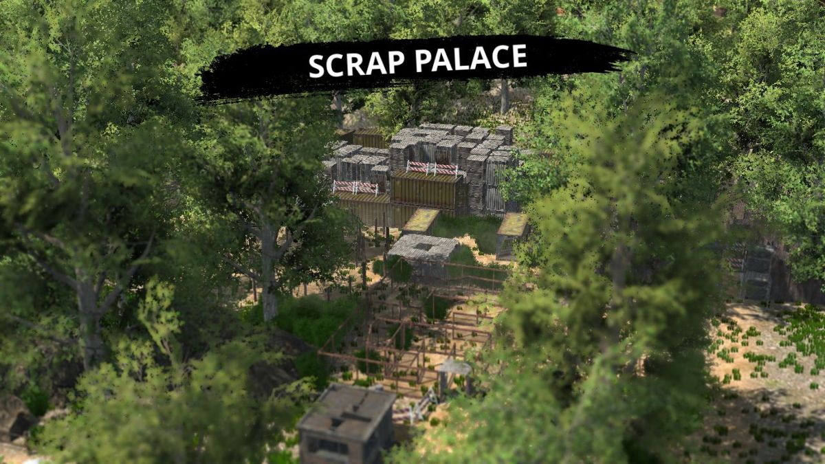Mr. Maze (Windows) screenshot: Scrap Palace overview