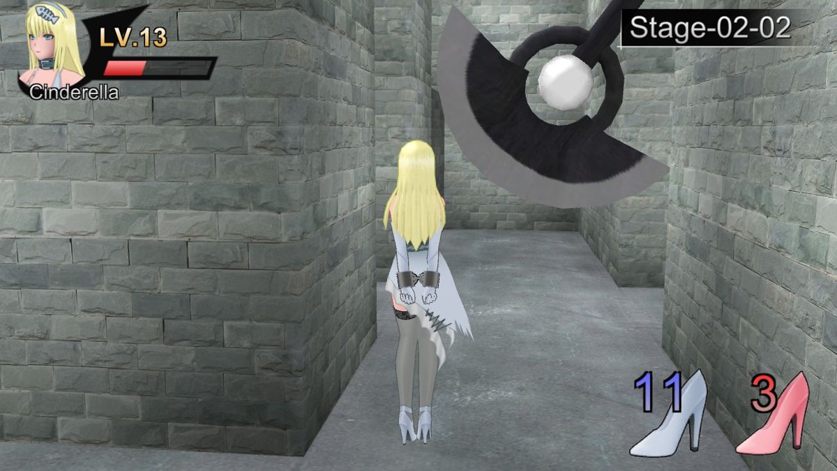 Cinderella Escape! (Windows) screenshot: trap blade