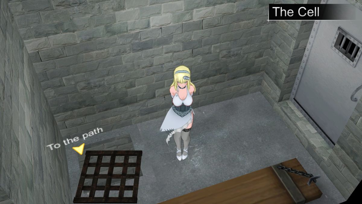 Cinderella Escape! (Windows) screenshot: Starting prison cell
