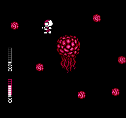 Blaster Master (NES) screenshot: Horrifying Boss Monsters are there to stop you