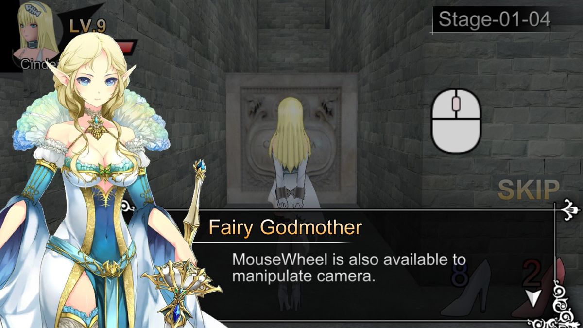 Cinderella Escape! (Windows) screenshot: Fairy grandmother