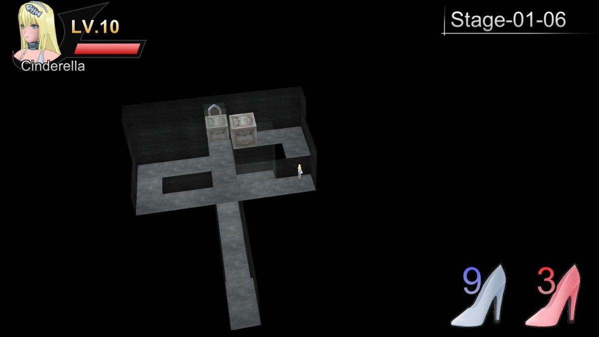 Cinderella Escape! (Windows) screenshot: Full level view