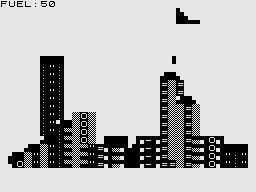 Mixed Game Bag III (ZX81) screenshot: Blitz