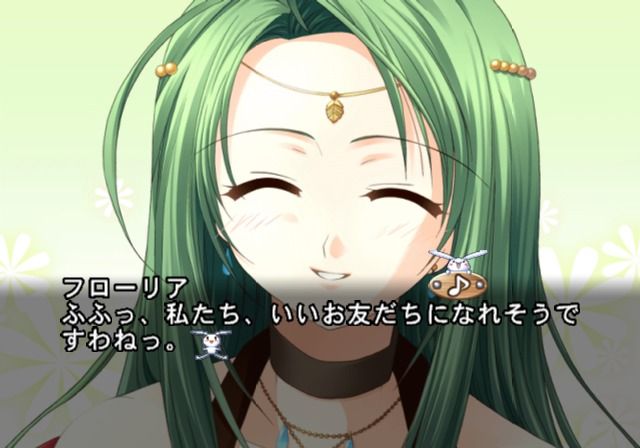 Sorairo no Organ: Remix (PlayStation 2) screenshot: Is she okay with us being only friends?