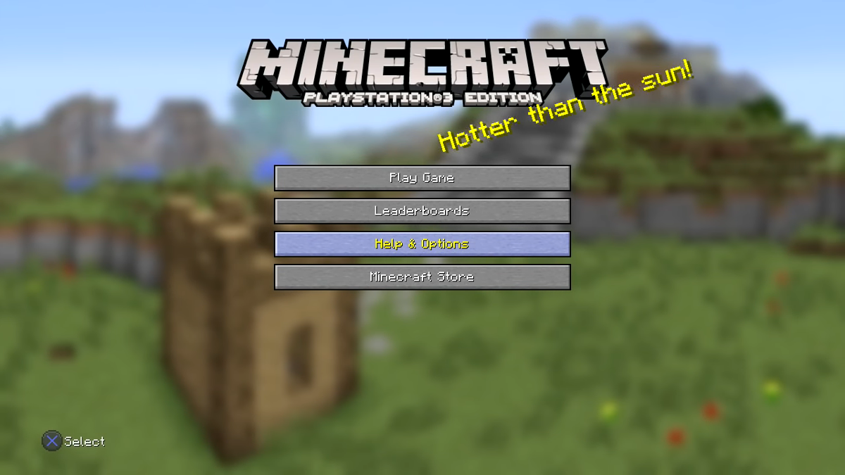 Screenshot of Minecraft: Xbox 360 Edition (PlayStation 3, 2012) - MobyGames