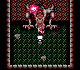 Blaster Master (NES) screenshot: Another creepy boss.