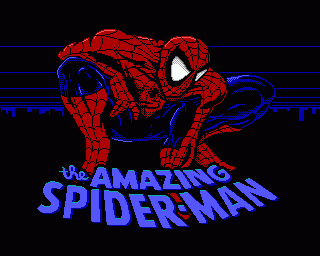 The Amazing Spider-Man (Amiga) screenshot: Title Screen