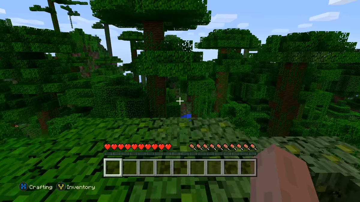 Minecraft (Xbox One) screenshot: Beginning