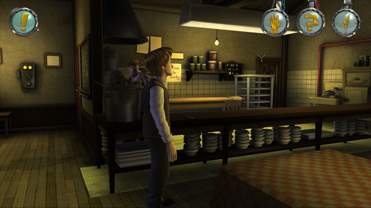 Back to the Future: The Game - Episode 1: It's About Time (Windows) screenshot: Soup Kitchen
