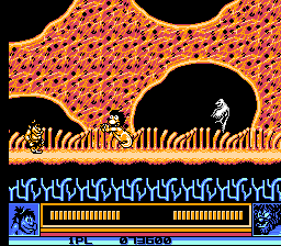 Joe & Mac: Caveman Ninja (NES) screenshot: Where the hell am I?