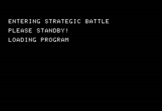 Tsushima (Apple II) screenshot: Entering Strategic Phase