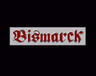 Bismarck (Amiga) screenshot: Title Screen