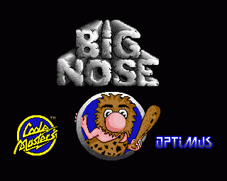 Big Nose the Caveman (Amiga) screenshot: Title Screen