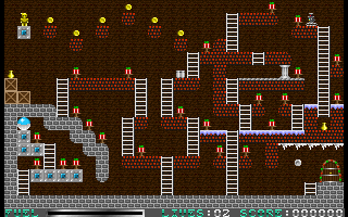Jetpack: Christmas Special (DOS) screenshot: The second level
