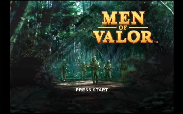Men of Valor (Xbox) screenshot: The title screen!