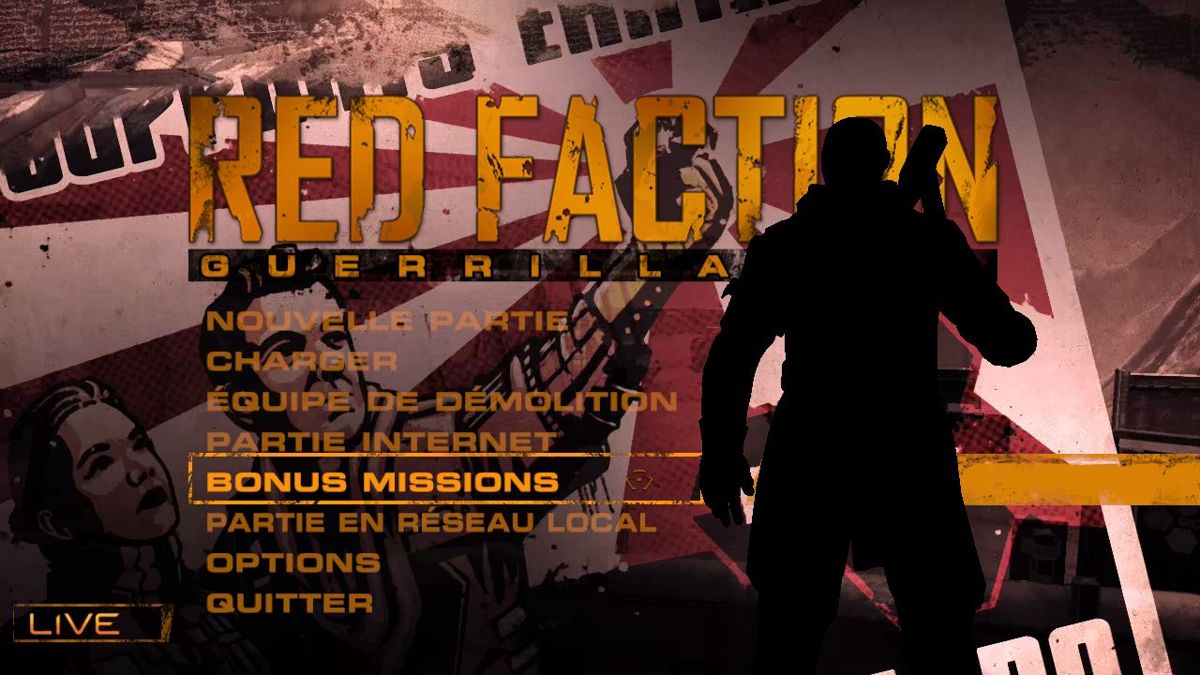 Red Faction: Guerrilla (Windows) screenshot: The DLC Demons of the Badlands is included in the PC port, you'll find it under "Bonus Missions".