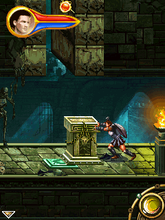 Wrath of the Titans (J2ME) screenshot: Floor switch