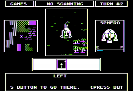 Robot Rascals (Apple II) screenshot: Using a Teleporter