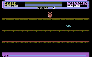 Atlantis (Commodore 16, Plus/4) screenshot: Lets go