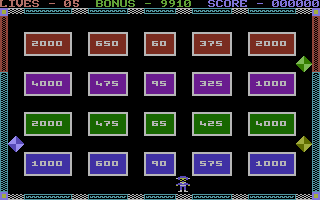 Major Blink: Berks 2 (Commodore 16, Plus/4) screenshot: Lets paint