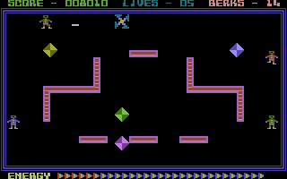 Berks (Commodore 16, Plus/4) screenshot: Next screen