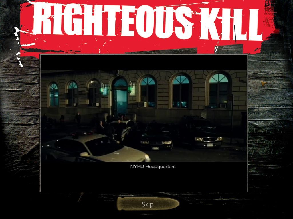 Righteous Kill (Macintosh) screenshot: Intro cutscene