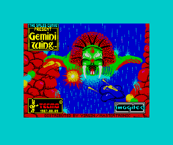 Gemini Wing (ZX Spectrum) screenshot: Loading screen