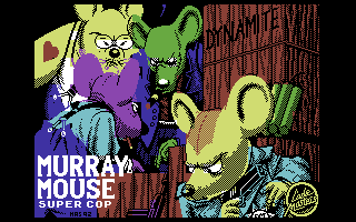 Murray Mouse: Supercop (Commodore 64) screenshot: Loading screen