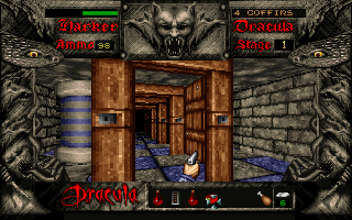 Bram Stoker's Dracula (DOS) screenshot: What awaits me on the other side?