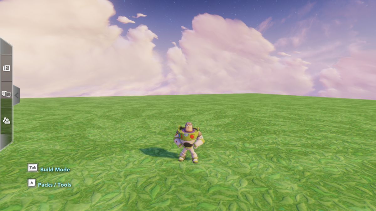 Disney Infinity: Buzz Lightyear (Windows) screenshot: In-game Buzz Lightyear