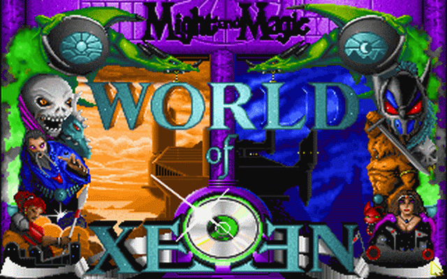 Might and Magic: World of Xeen (DOS) screenshot: This is the CD version with voices for all NPCs!