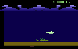 Subterranea (Atari 2600) screenshot: Imagic logo