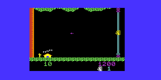 Outback (VIC-20) screenshot: Your joey is taken away