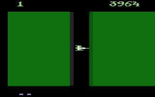 Subterranea (Atari 2600) screenshot: Transport to the next cavern