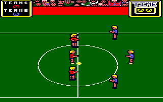 Match Day (Amstrad CPC) screenshot: Kick-Off