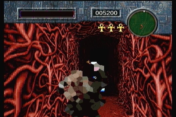 Virtuoso (3DO) screenshot: Lose your life and you'll de-rez out.