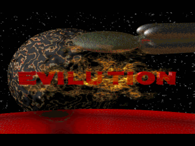 Final Doom (Windows) screenshot: Evilution - Title Screen