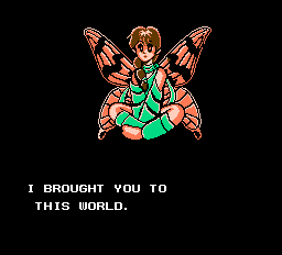 Astyanax (NES) screenshot: Mother?! I guess I got most of my genes from dad...