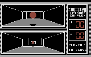 Room Ten (Commodore 16, Plus/4) screenshot: Ready to serve