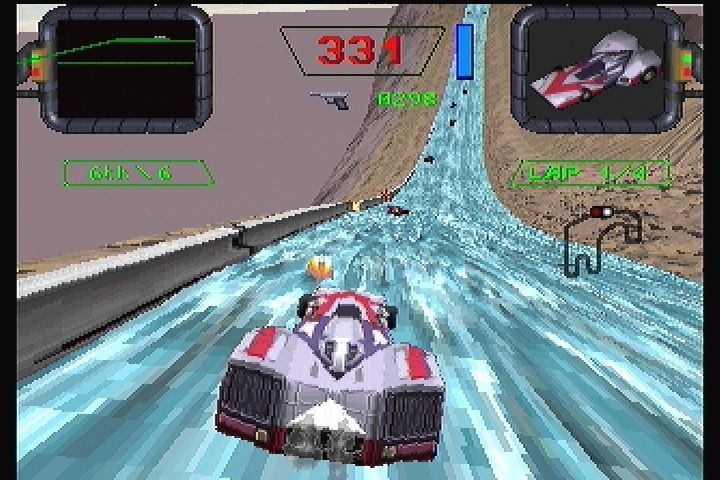 Crash 'n Burn (3DO) screenshot: Hang on!