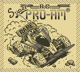 Super R.C. Pro-Am (Game Boy) screenshot: Title Screen
