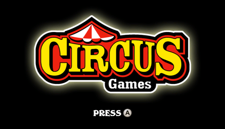 Circus Games (Wii) screenshot: Title screen