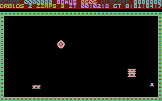 Droid One (Commodore 16, Plus/4) screenshot: Lets save the humans